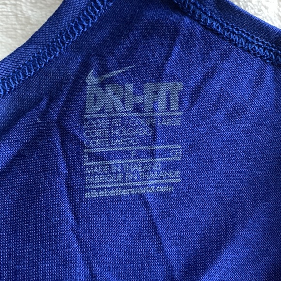 Blue Nike Dri-Fit Tank Top - Picture 3 of 3